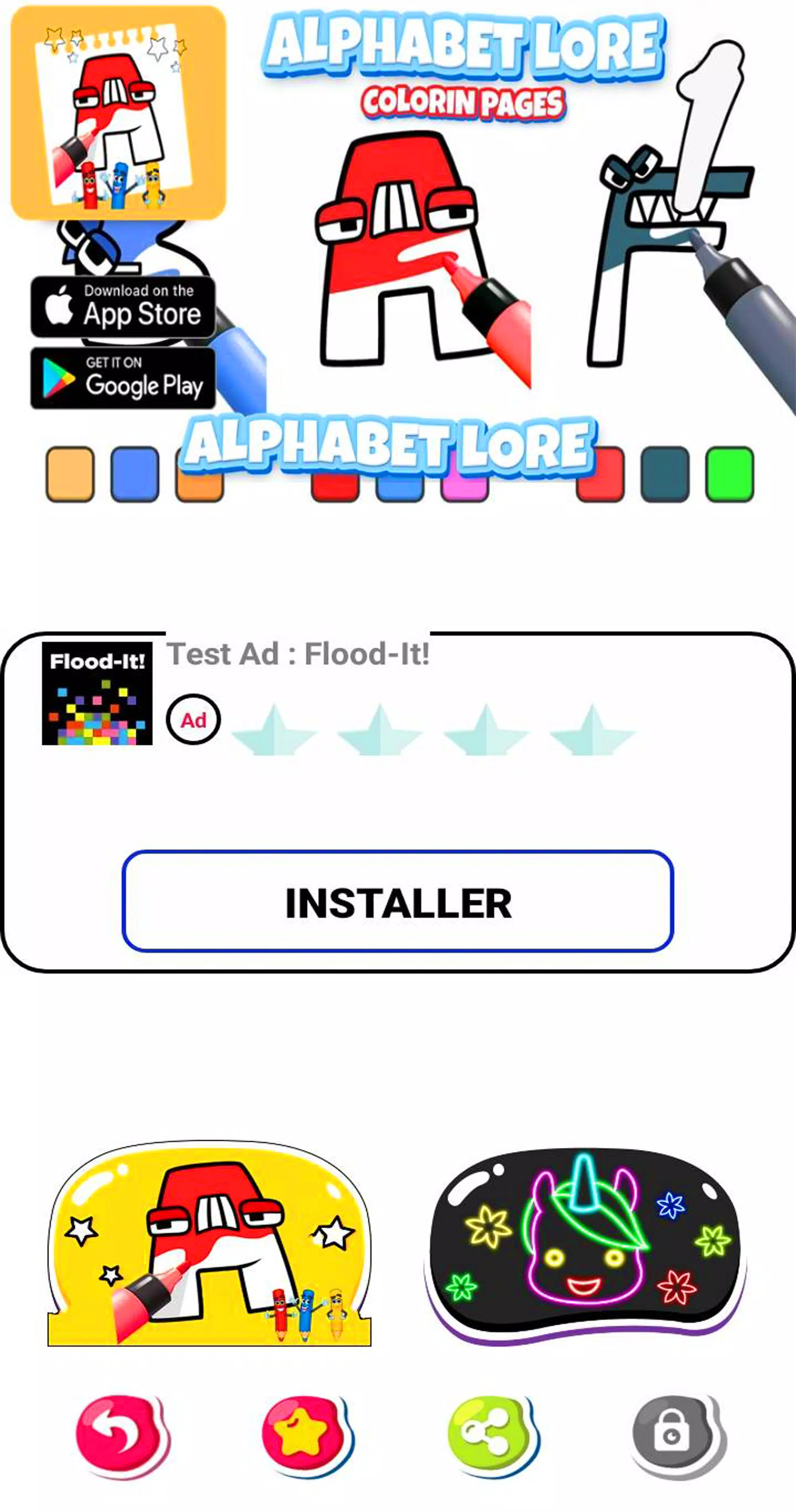 Alphabet Different Lore on the App Store