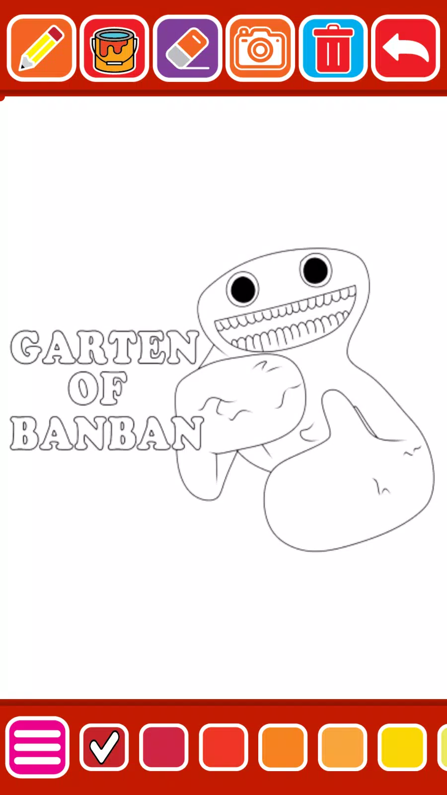 Garten Of Banban New Coloring Pages / How to Color All Monsters from the  Game Garten Of Banban 5 