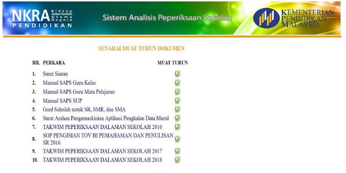 Android Icin Spas Sistem Analisis Peperiksaan Sekolah Terkini Apk Yi Indir