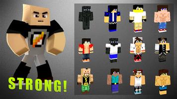 2 Schermata Master skin per Minecraft PE