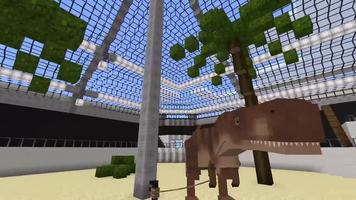 Jurassic in Minecraft PE 2022 Ekran Görüntüsü 3