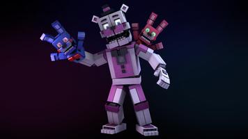 Mods FNAF pour Minecraft PE Affiche