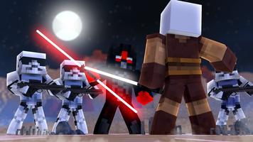 Star Wars-Mod Minecraft Plakat