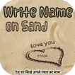 Sand Art-Write Name On Sand