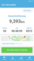 Fahrrad Tracker: Radfahren GPS Plakat