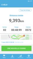 GPS compteur VTT & Vélo Affiche