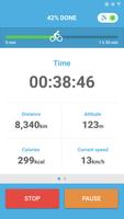 Bike Ride Tracker. Bicycle GPS স্ক্রিনশট 1