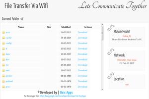 transferencia de archivo WiFi captura de pantalla 2