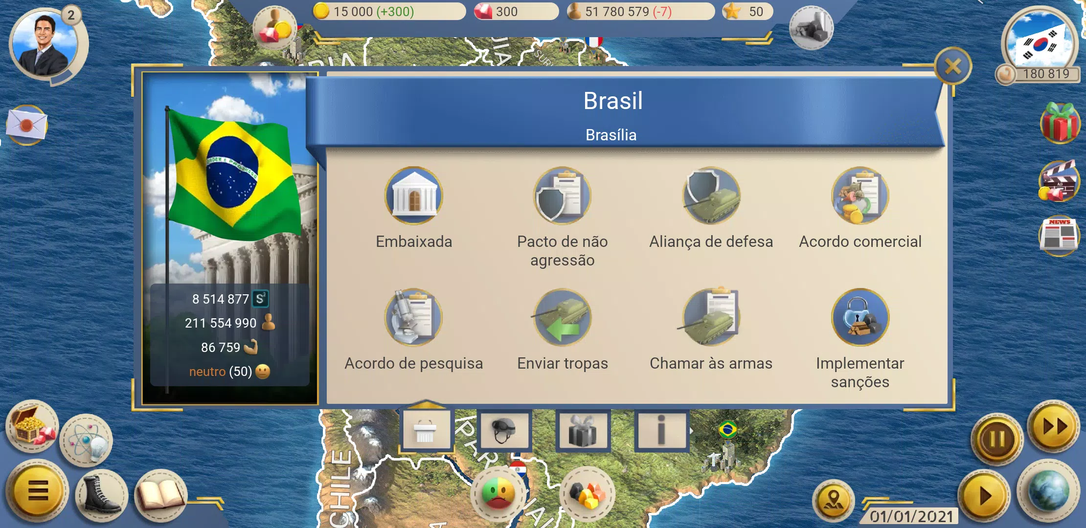 EM 2 Simulador De Presidente APK (Dinheiro Infinito, Versão Completa)