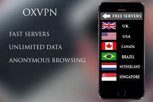 Ox VPN & Free Unblock Proxy Vpn الملصق