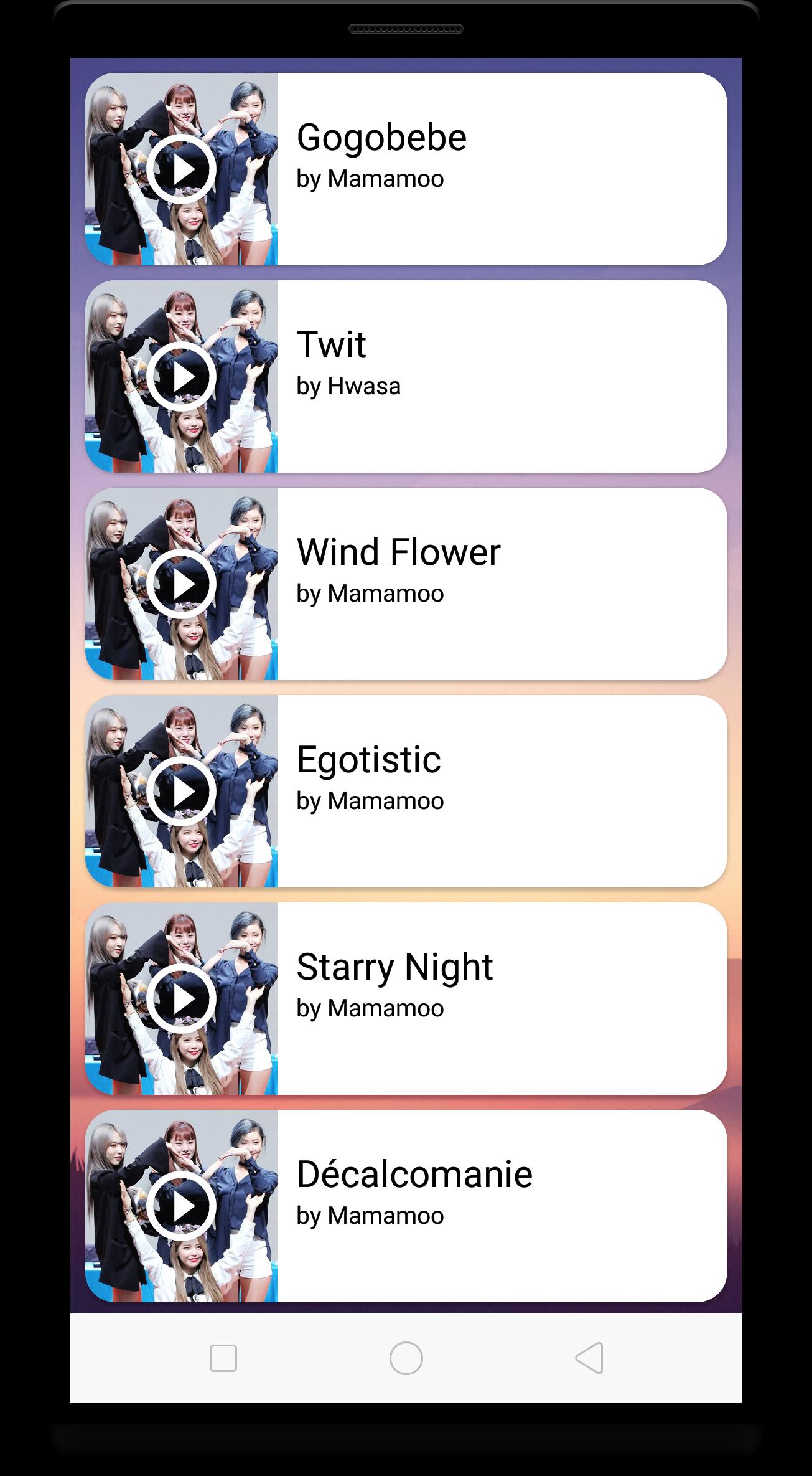 Mamamoo Wind Flower Lyrics Romanized