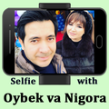 Oybek and Nigora - selfie