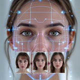 Face Shape Analysis -HairMatch أيقونة