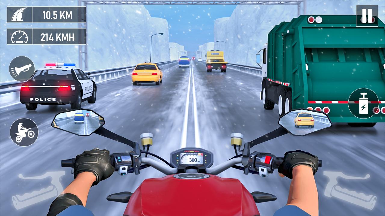 Игра Traffic Racer Moto