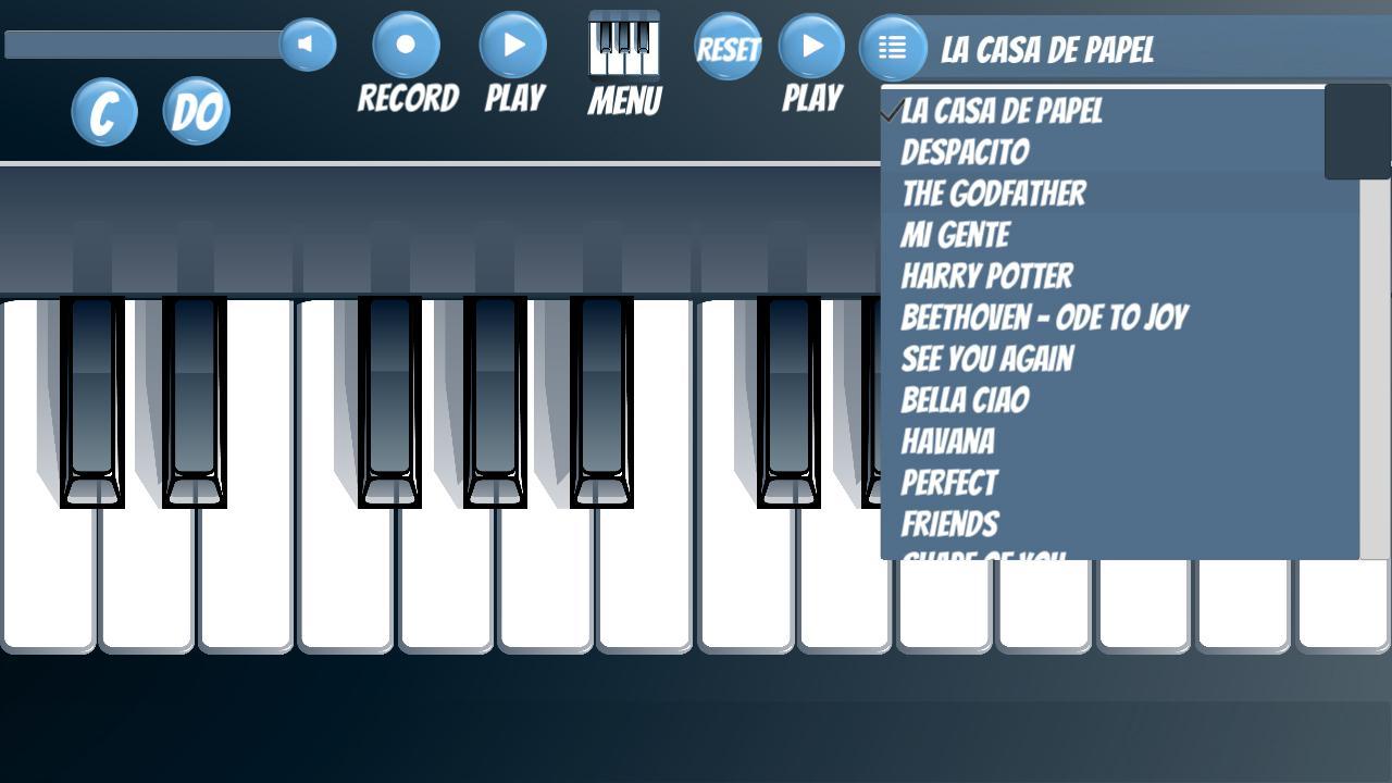 Real Piano For Android Apk Download - roblox music sheet havana