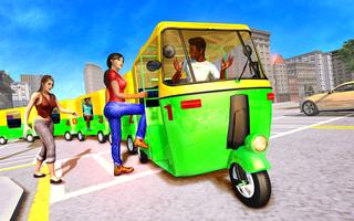 City Tuk Tuk Train Simulator постер