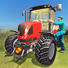 Farming Tractor Driver simulator icono