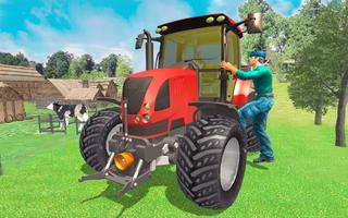 Farming Tractor Driver simulator Plakat