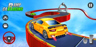 GT Racing Ramp Car Stunts: Free stunt Car Games