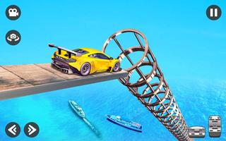 GT Racing Free Game Mega Ramp imagem de tela 2