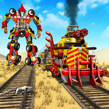 US Army Train Robot Transform Shooting Game أيقونة