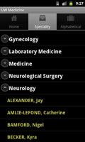 UW Medicine Clinical Directory capture d'écran 1