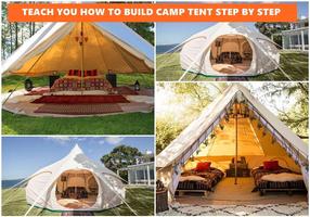 DIY Outdoor Camp Tent স্ক্রিনশট 1