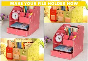 DIY Useful File Holder پوسٹر