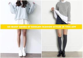 Idéia de moda garota coreana imagem de tela 2