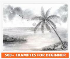 Natural Scenery Drawing اسکرین شاٹ 1