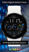OD23 Digital Watch Face ภาพหน้าจอ 3