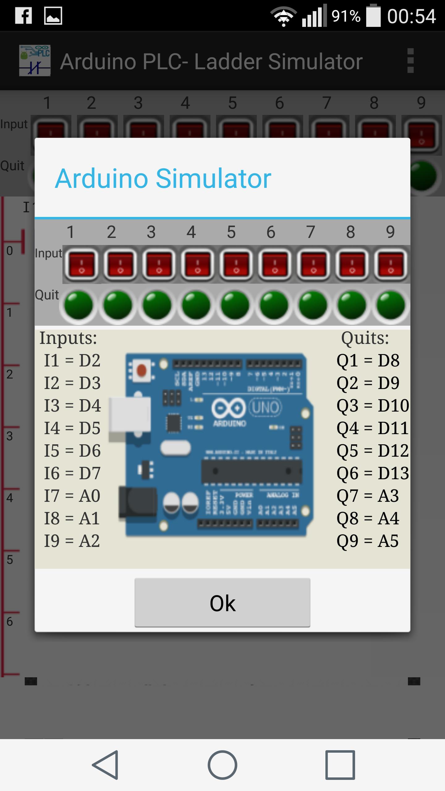 Ladder logic simulator Ladder logic simulator