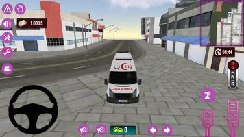 Ambulance 3D Driving Simulator Affiche