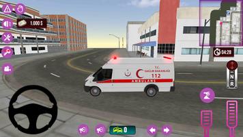Ambulance 3D Driving Simulator capture d'écran 1