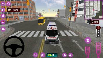 Ambulance 3D Driving Simulator capture d'écran 3