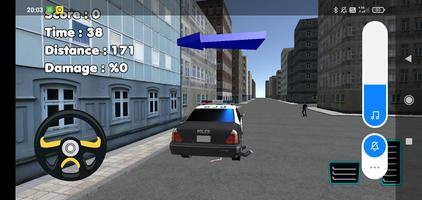 برنامه‌نما Real Police Car Game Simulator عکس از صفحه
