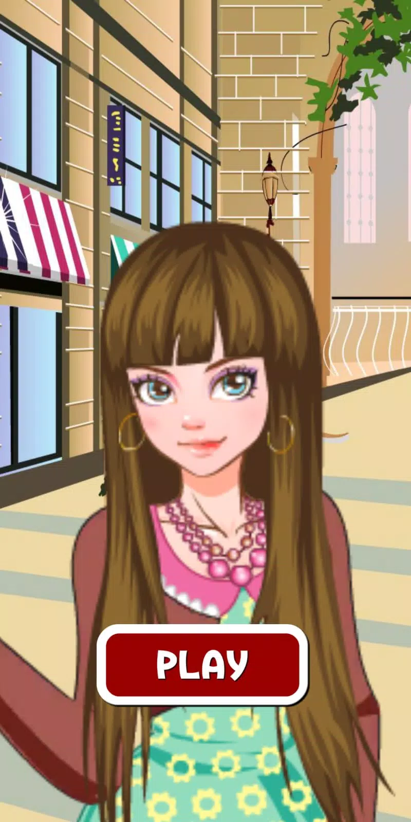 Play Anime school girl dress up game