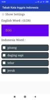 Tebak Kata Inggris Indonesia screenshot 1