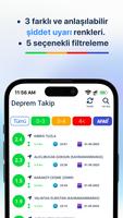 Deprem Takip ảnh chụp màn hình 1