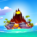 Volcano Island - Sim Game APK