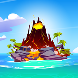 ”Volcano Island - Sim Game