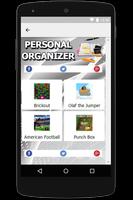 برنامه‌نما Free Personal Organizer عکس از صفحه