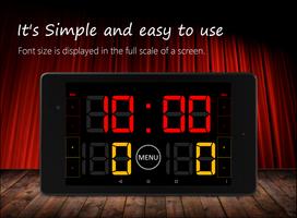 Scoreboard Simple plakat