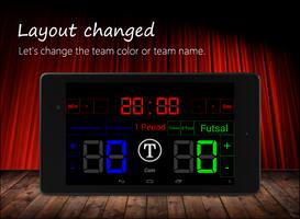 Scoreboard Futsal screenshot 1