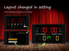 Scoreboard Basketball скриншот 1