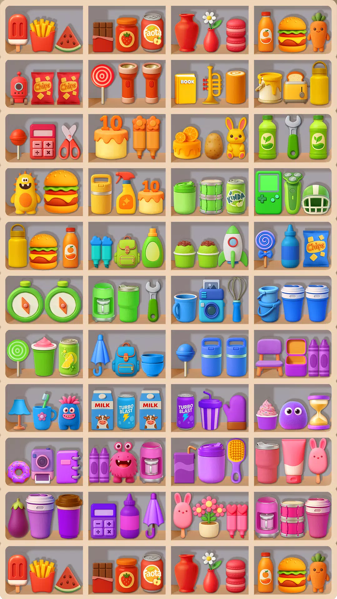 Happy Tidy-Goods Sort Game