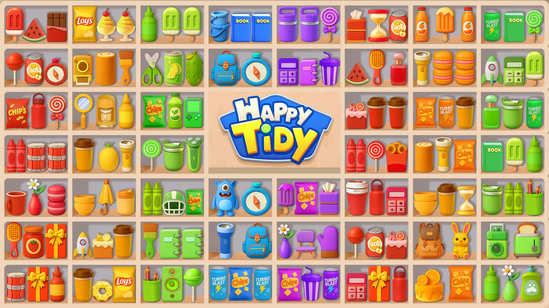 Happy Tidy-Goods Sort Game