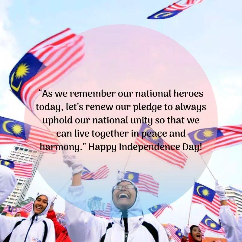 2021 merdeka wishes Malaysia Independence