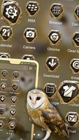 Owl Theme Launcher syot layar 1