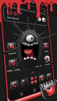Black Monster Launcher Theme الملصق
